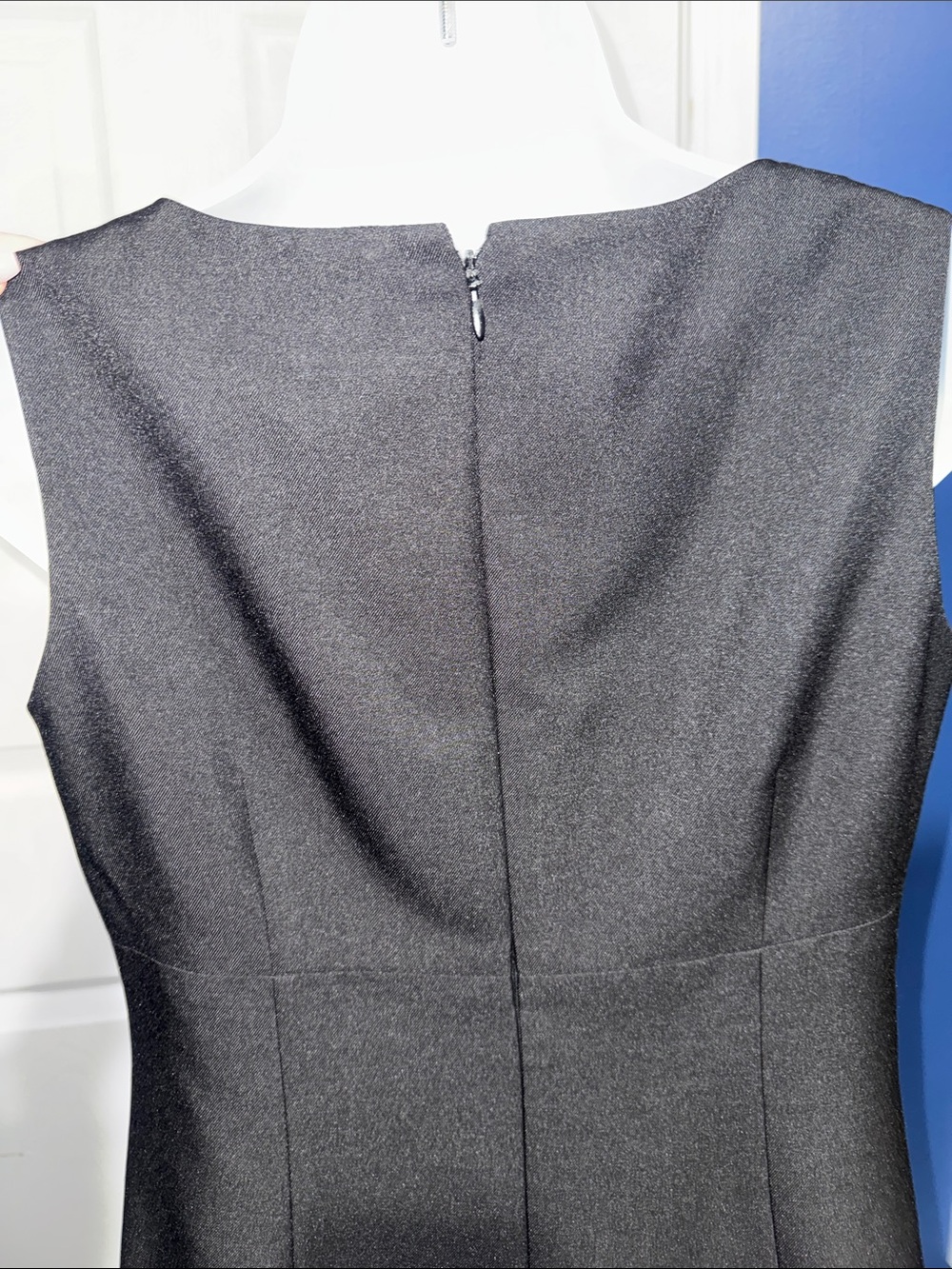 9&CO- Classic Black Sleeveless A-Line Dress Size 4 - Picture 12 of 16